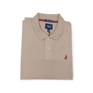 Polo Men's Pique Golfer Pink