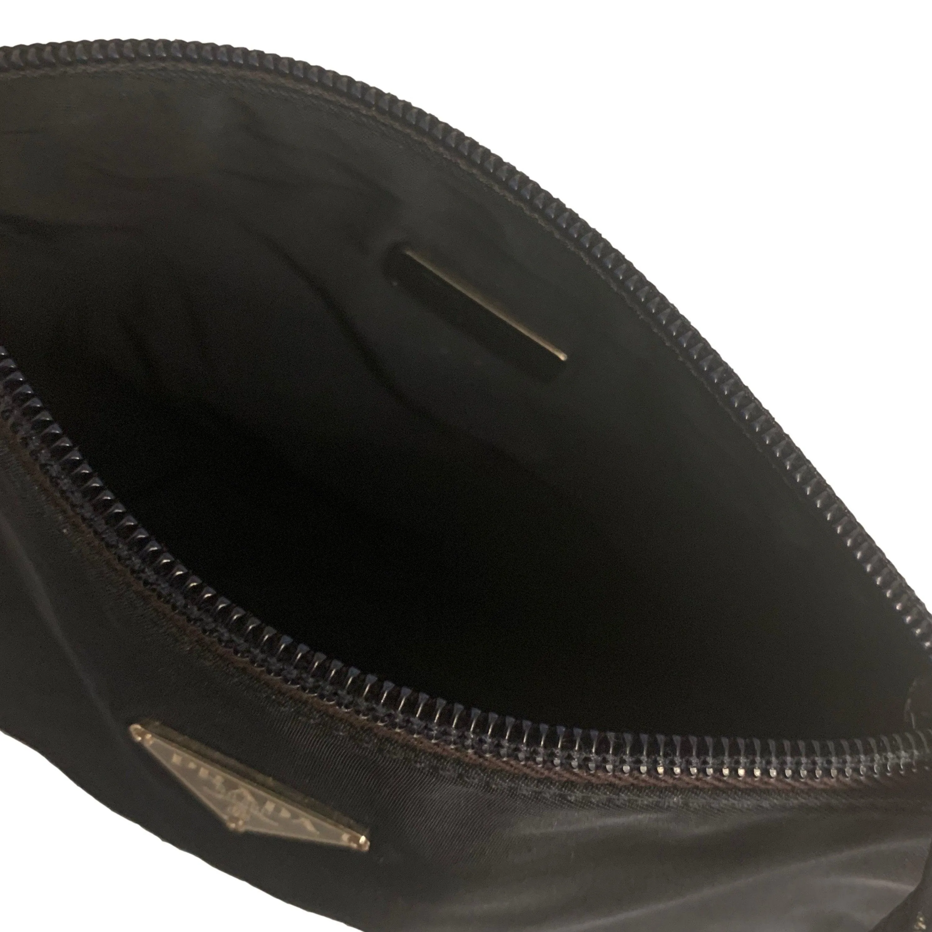 Prada Navy Nylon Mini Shoulder Bag