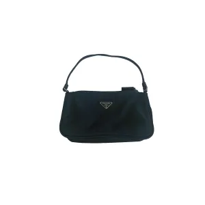 Prada Navy Nylon Mini Shoulder Bag
