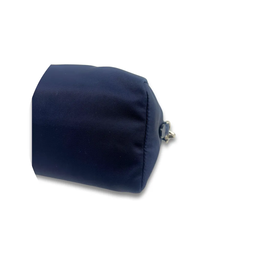 Prada Re-Edition 1978 Navy Nylon Wristlet Pouch