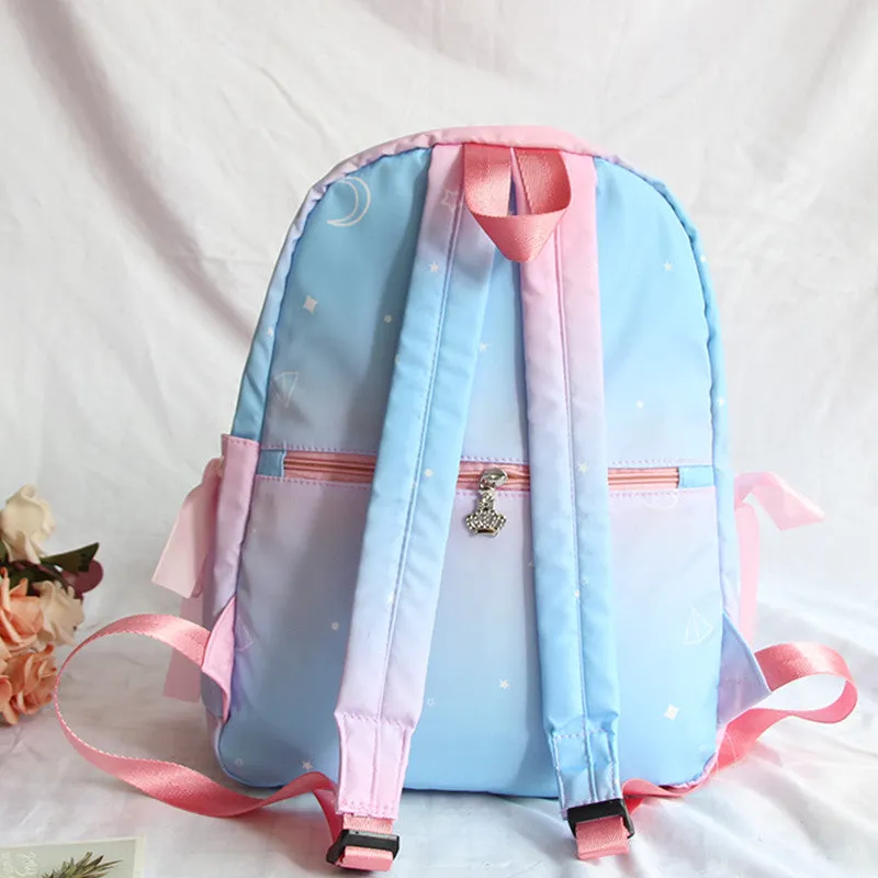 "PASTEL GRADIENT BLUE PINK" BACKPACK K071803