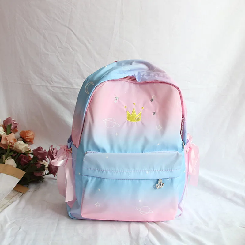 "PASTEL GRADIENT BLUE PINK" BACKPACK K071803