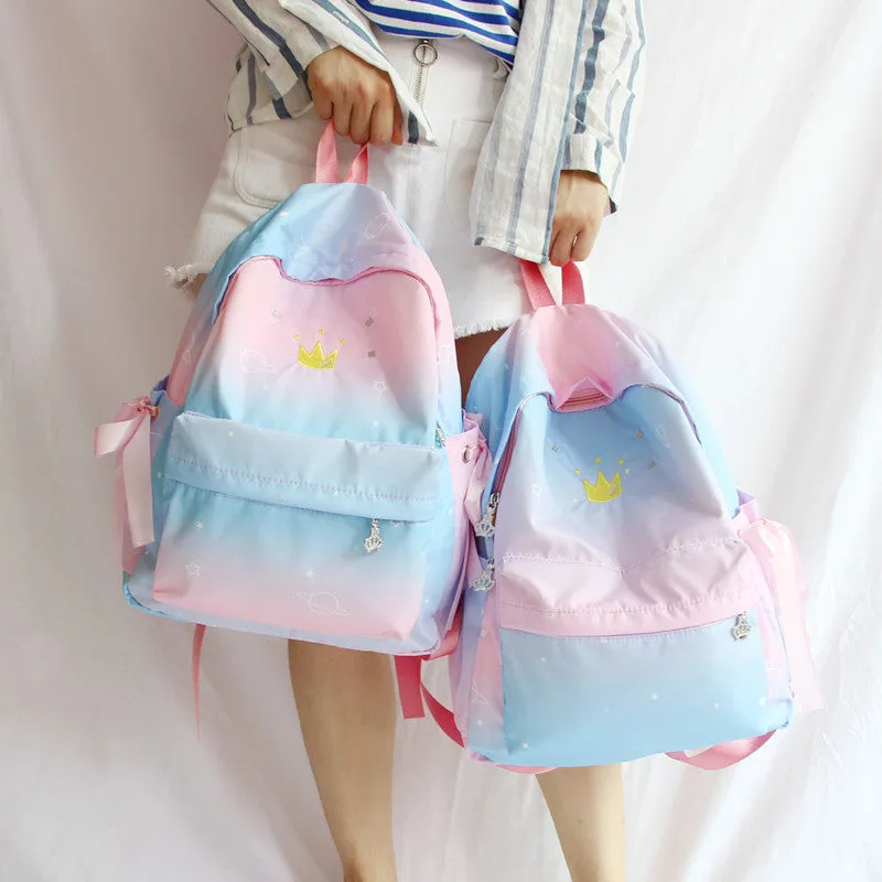 "PASTEL GRADIENT BLUE PINK" BACKPACK K071803