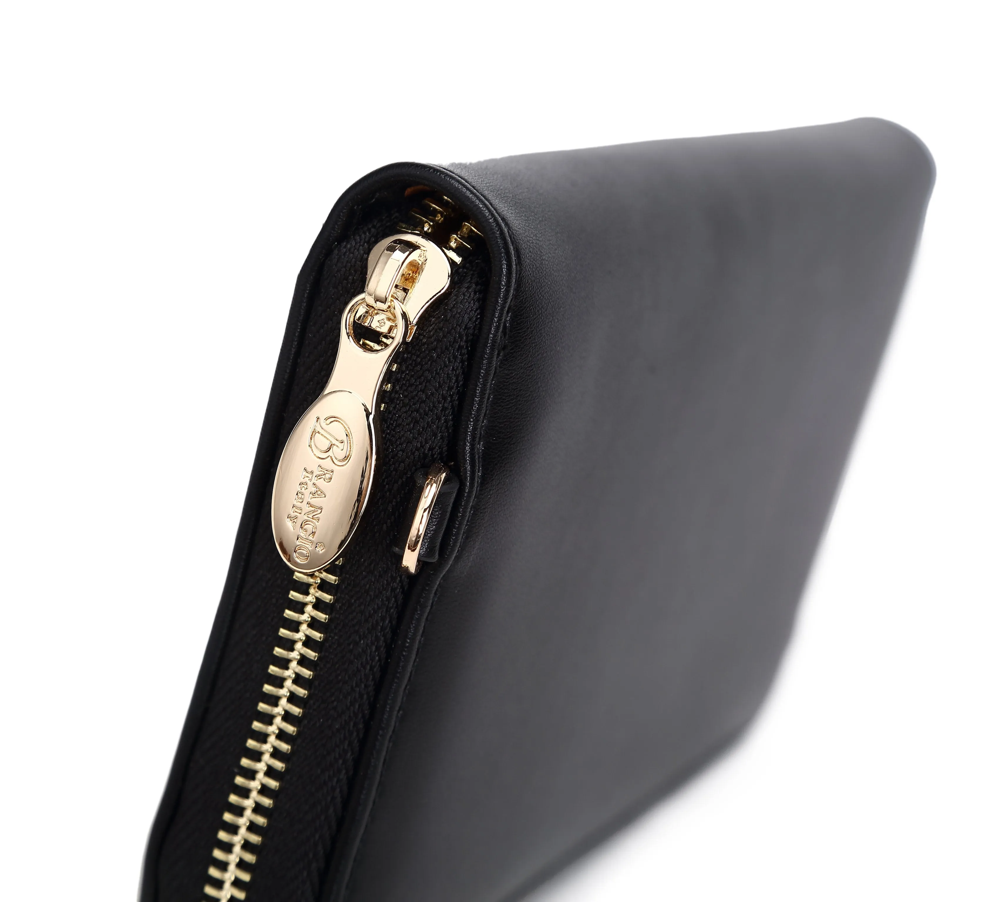 Sacred Heart Vegan Leather Glitter Bling Wristlet Wallet [RAW8868]