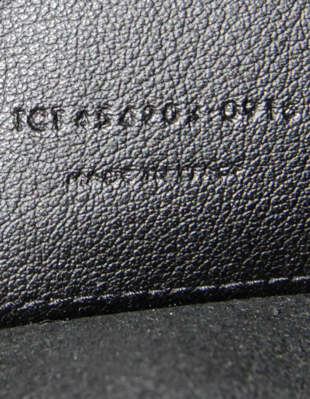 Saint Laurent Black Calfskin Medium Shopping Tote Bag