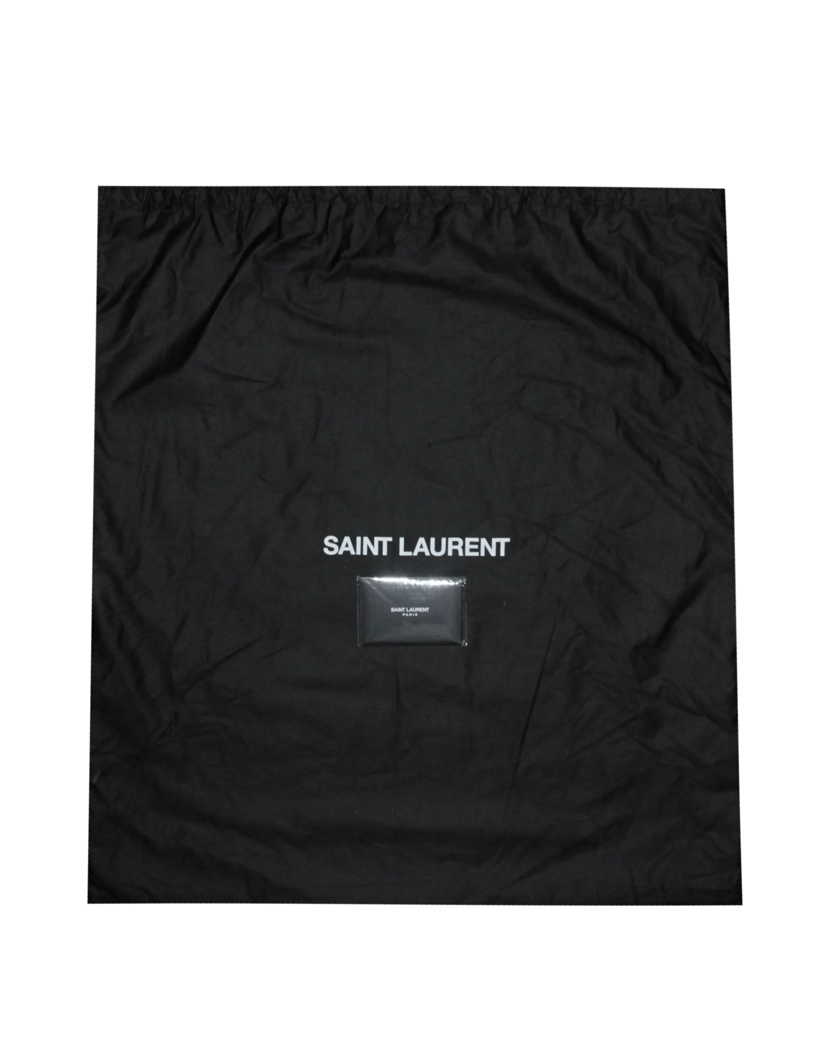 Saint Laurent Black Quilted Leather Icare Maxi Shopping Tote Bag