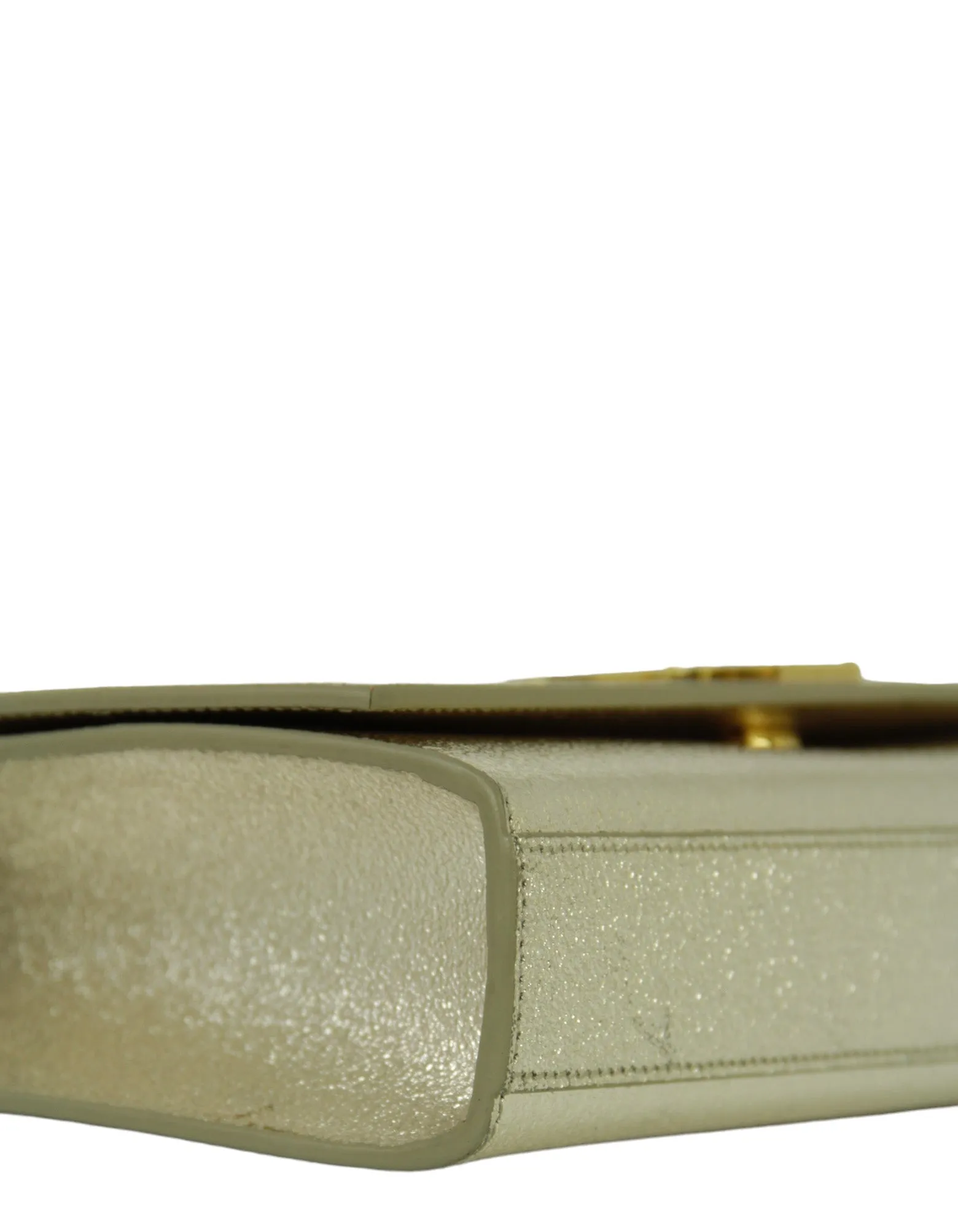 Saint Laurent Light Gold Small Monogram Kate Crossbody