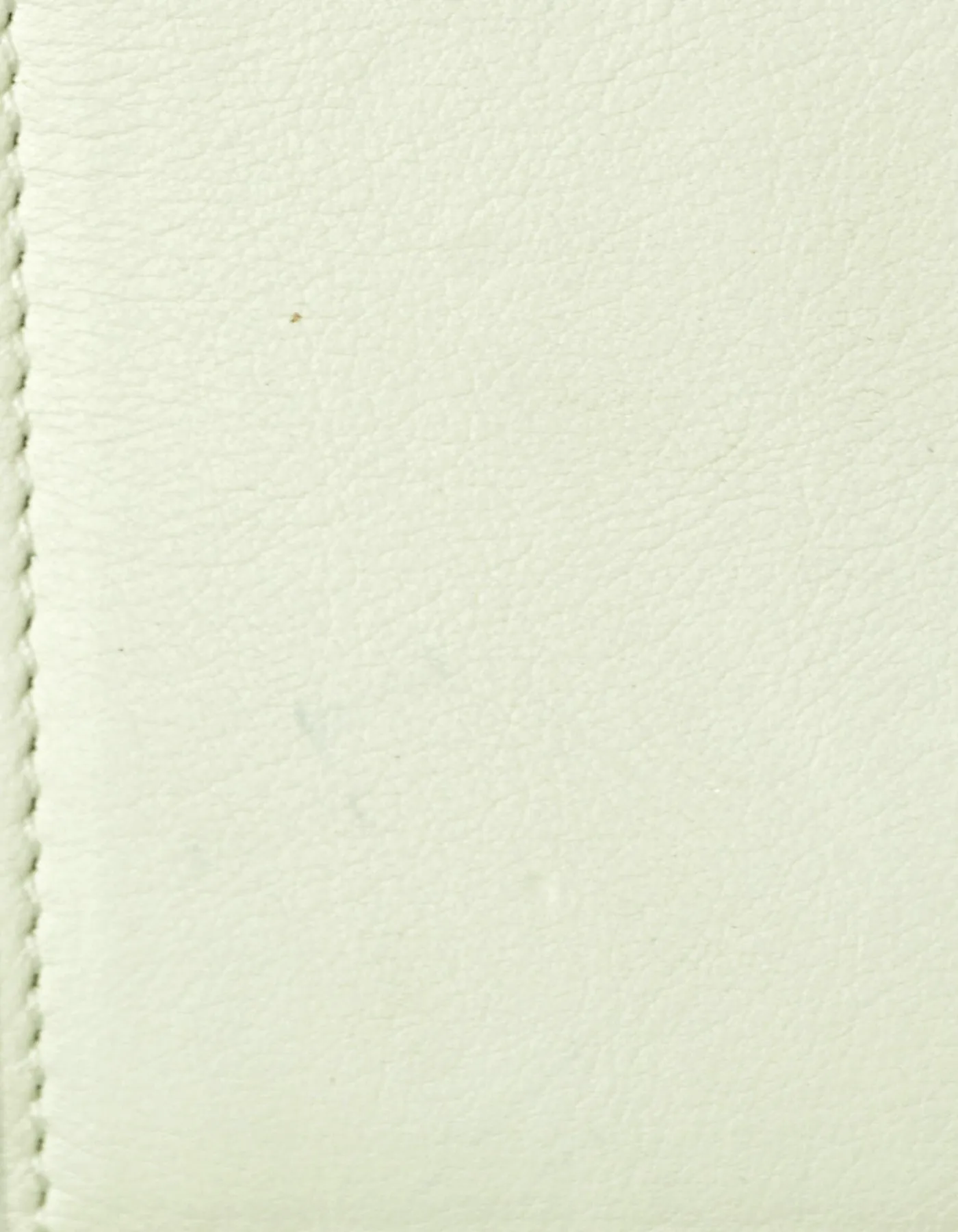 Saint Laurent White Leather Y-Ligne Mini Pochette Crossbody Bag