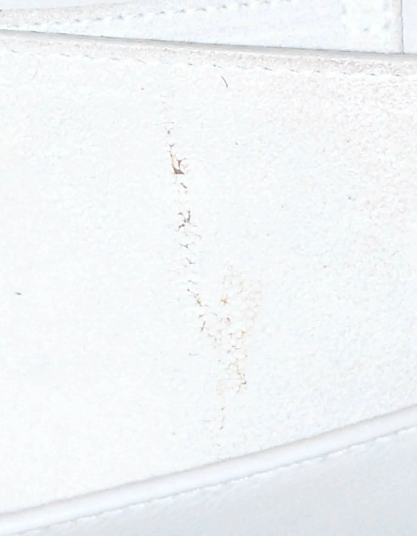 Saint Laurent White Leather Y-Ligne Mini Pochette Crossbody Bag