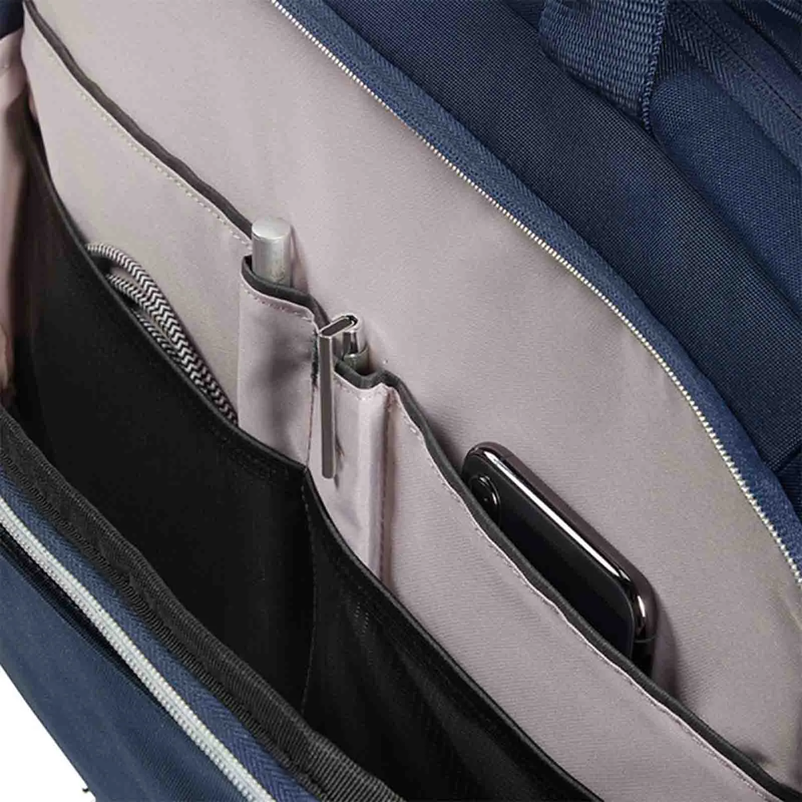 Samsonite Guardit Classy 15.6 Inch Laptop Bailhandle Midnight Blue