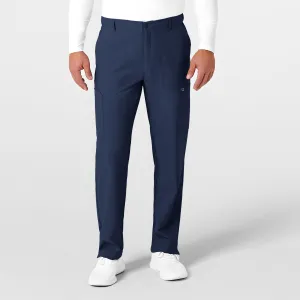 SCC W123 Men's Flat Front Cargo Scrub Pant