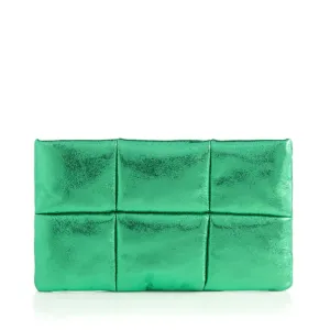 Shiraleah Skyler Zip Pouch- emerald