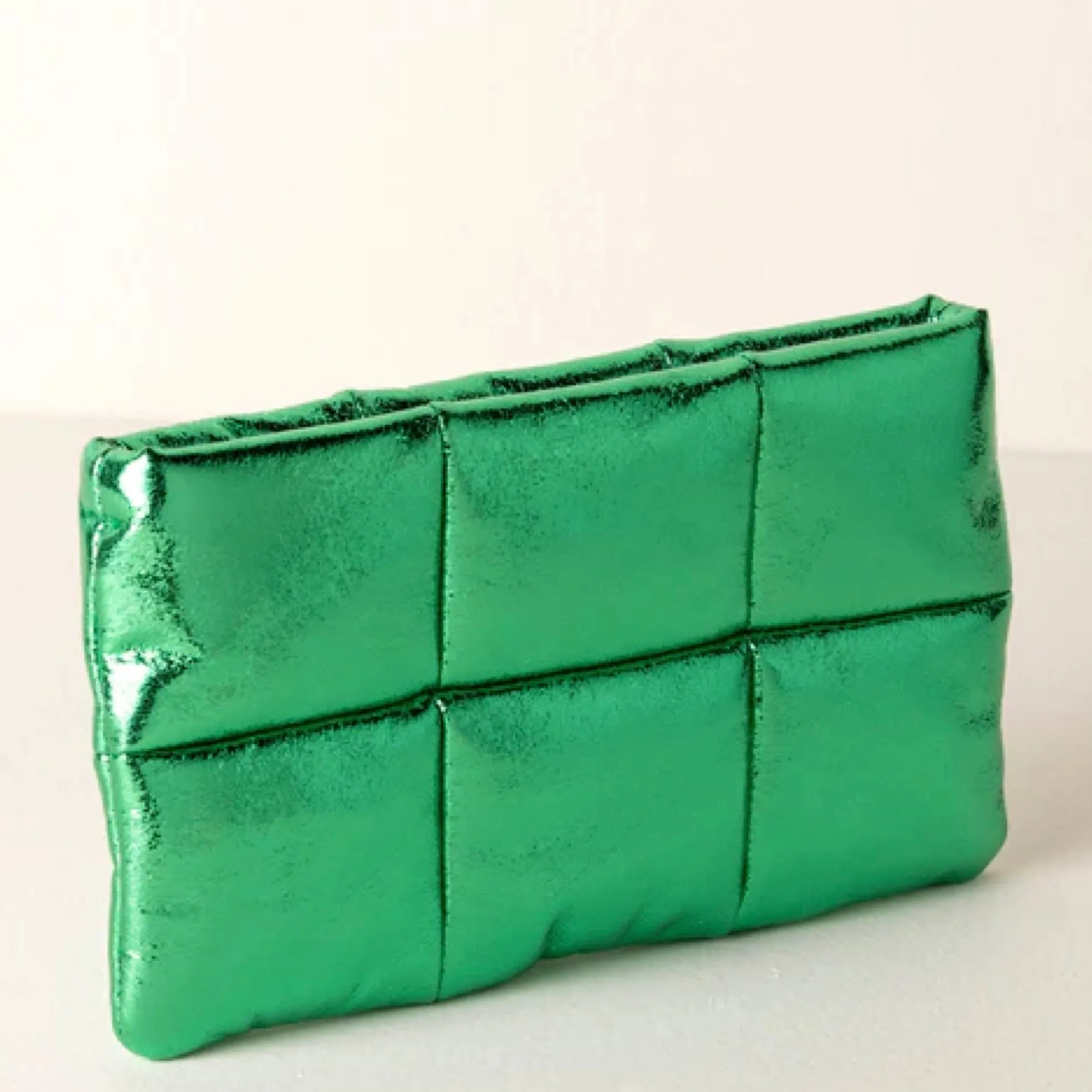 Shiraleah Skyler Zip Pouch- emerald