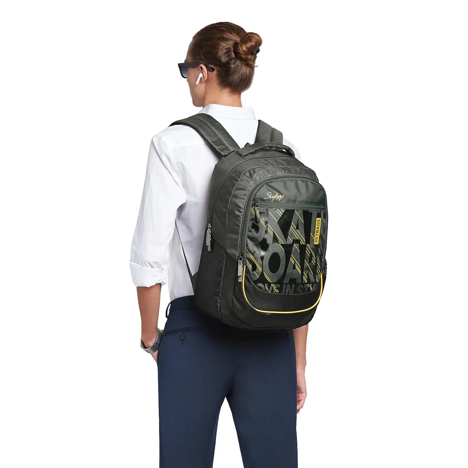 Skybags Chester  Laptop Backpack  Black