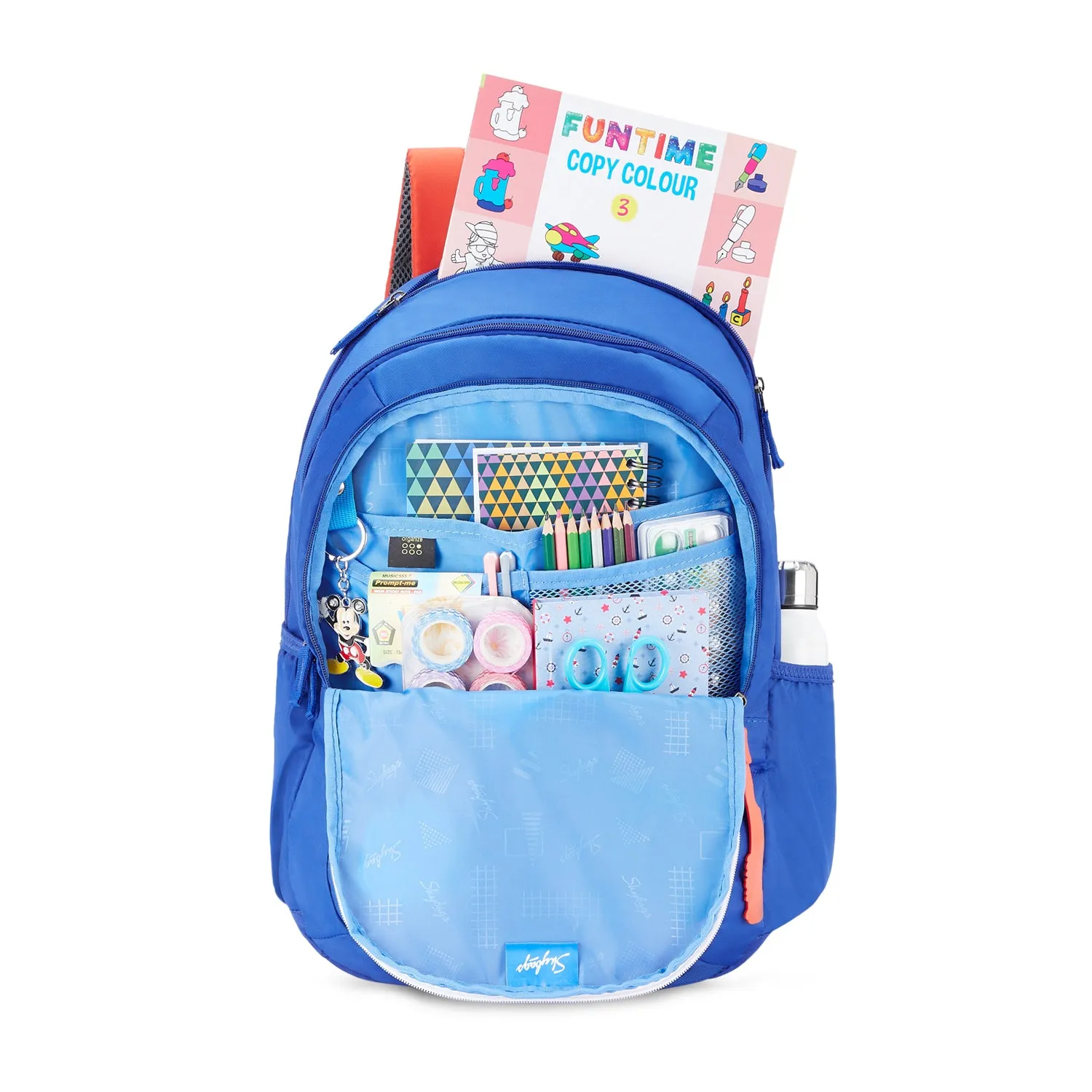 Skybags Riddle 4  School Bp Blue