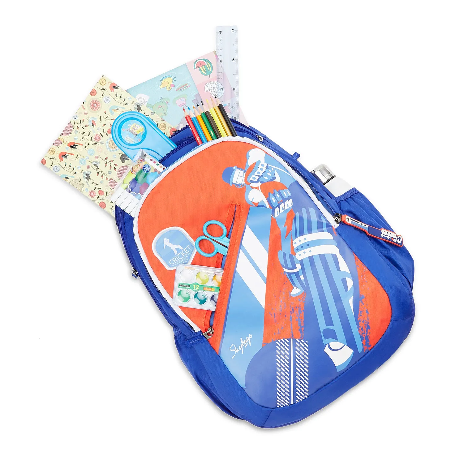 Skybags Riddle 4  School Bp Blue
