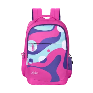 Skybags Squad 03  School Backpack Pink