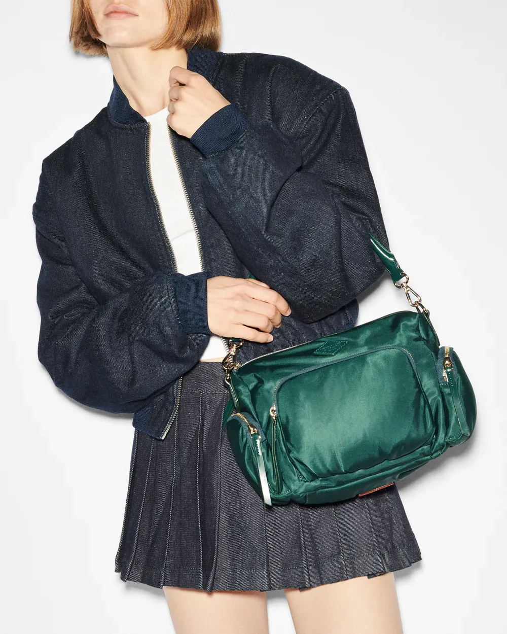 Small Chelsea Crossbody | Emerald