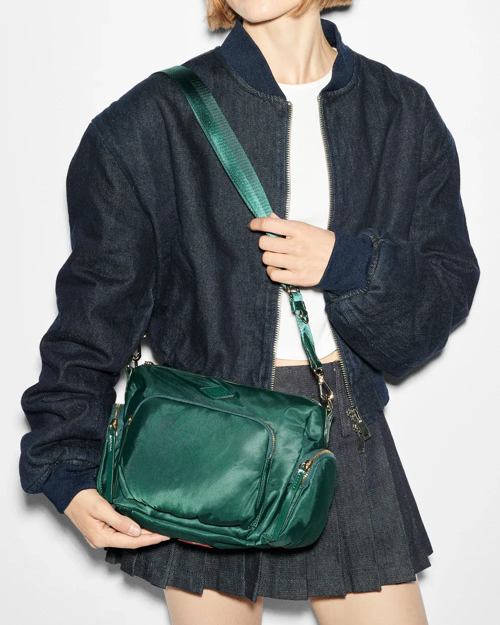 Small Chelsea Crossbody | Emerald