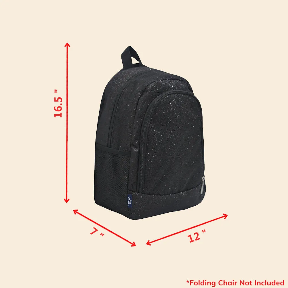 Small Size Pink Glitter NGIL Backpacks For Dance and Cheer Competition