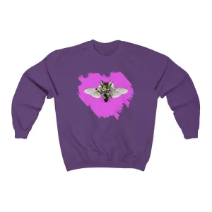 So Bee It Sweatshirt (Pink Splash)