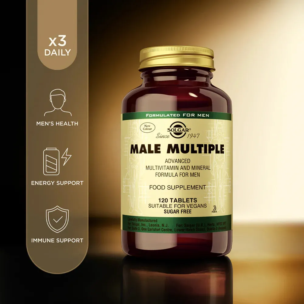 Solgar  Male Multiple Multivitamin Tablets