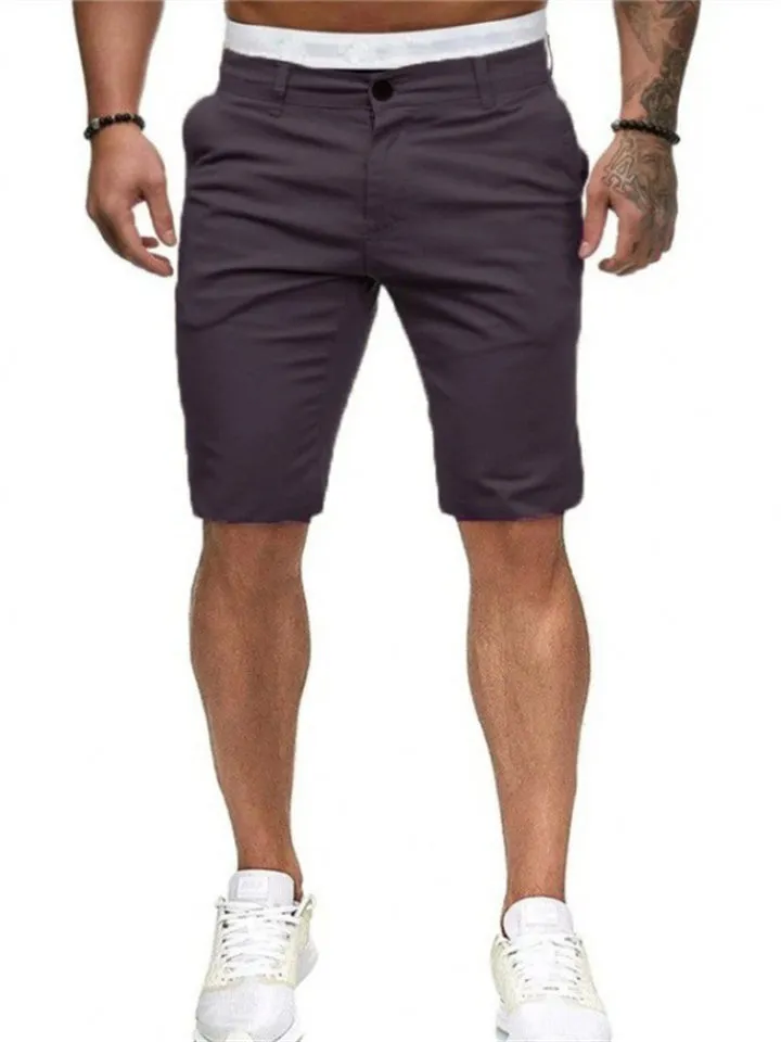 Summer Casual Fit Sports Multicolor Shorts for Men