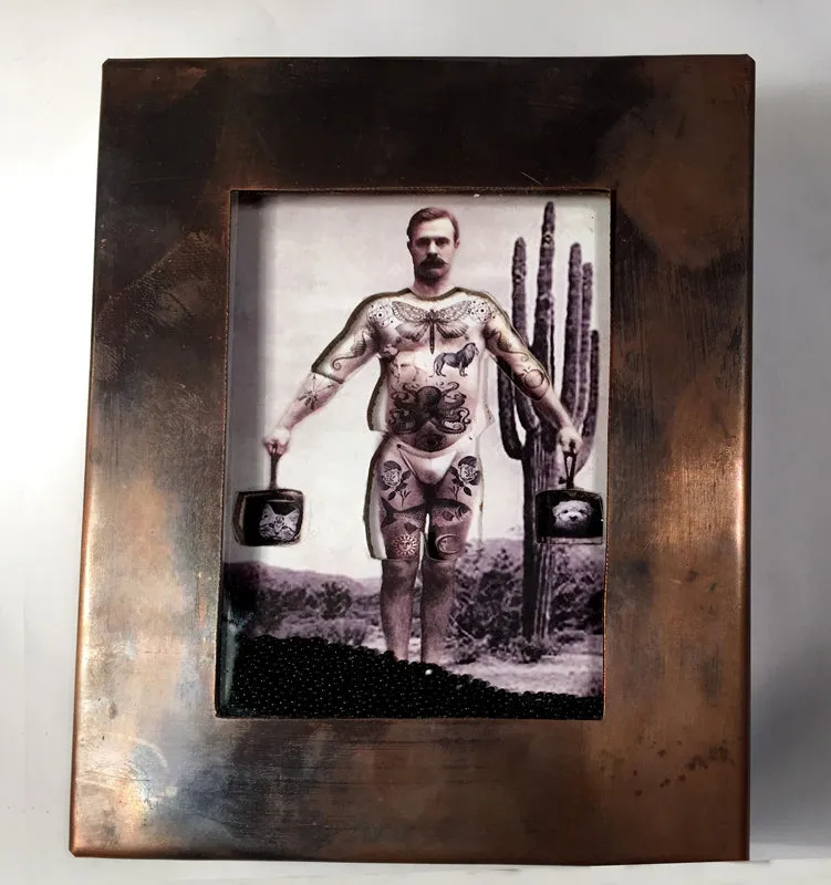 Tatooed Man Reliquary Box