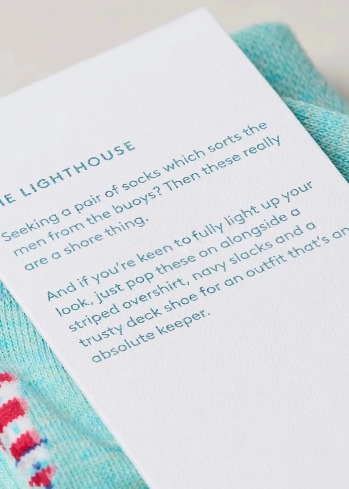 The Lighthouset Socks