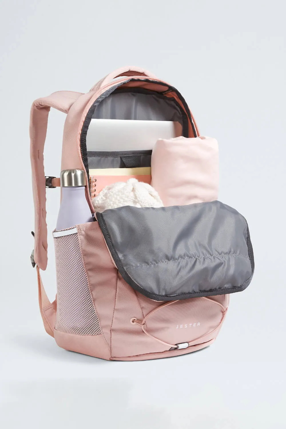 The North Face Jester Backpack for Women in Pink Moss | NF0A3VXG-LK6