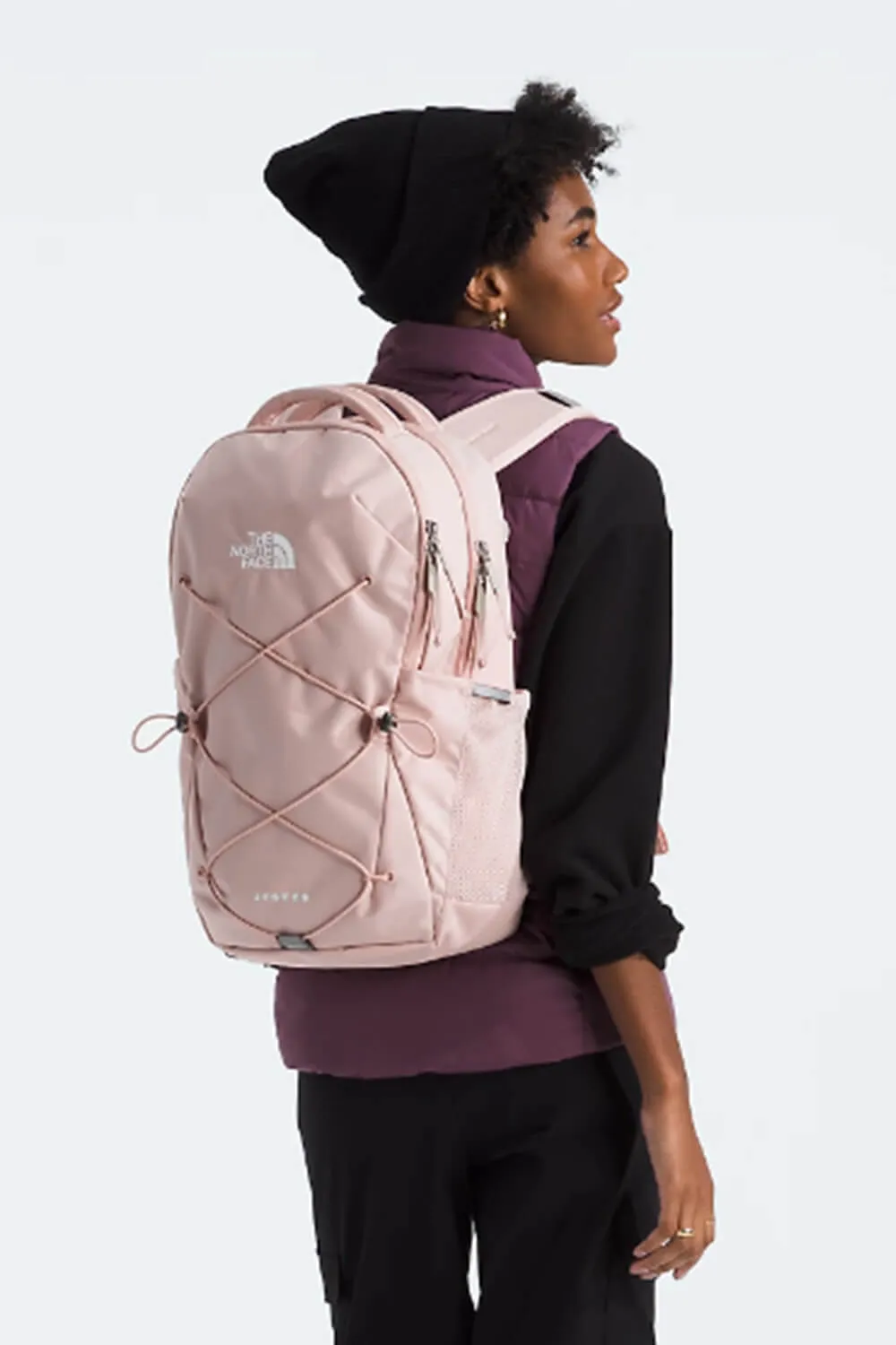 The North Face Jester Backpack for Women in Pink Moss | NF0A3VXG-LK6