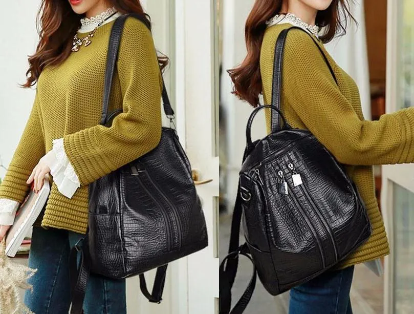 The Personality Alligator Backpack.