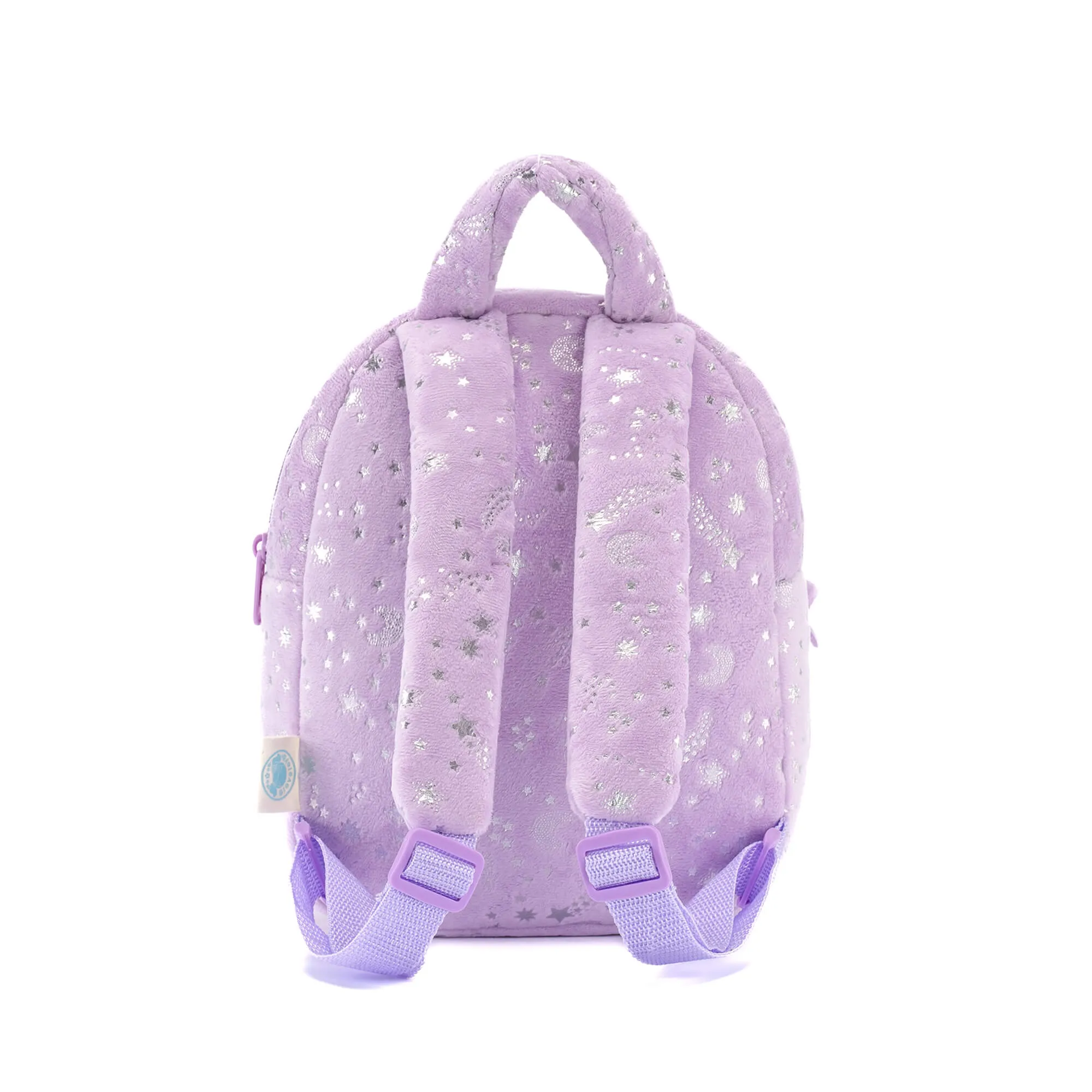 (US Only) Gloveleya 9-inch Starry Sky Girl Backpack Purple