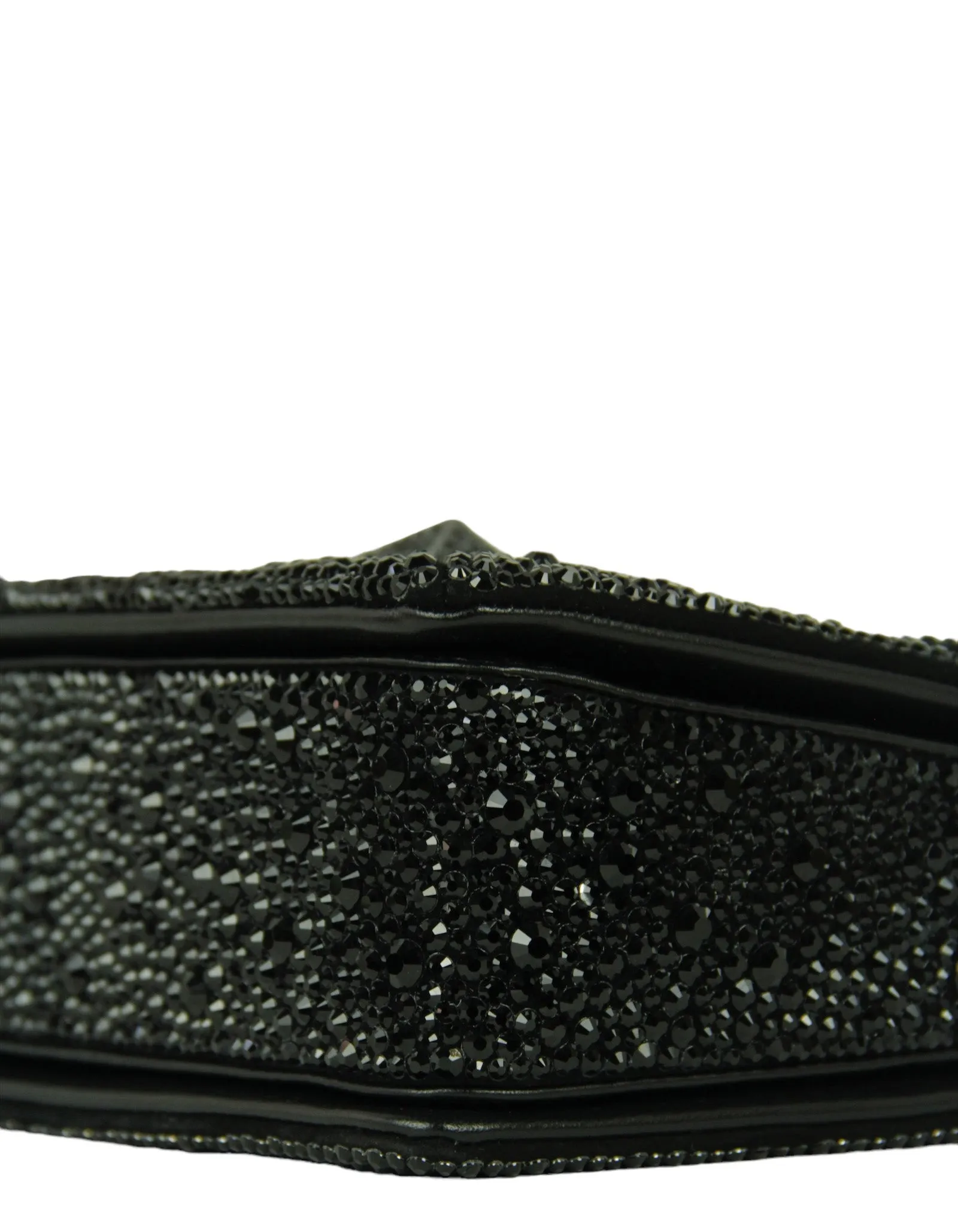 Valentino NWT Black One Stud Crystal-Embellished Bag