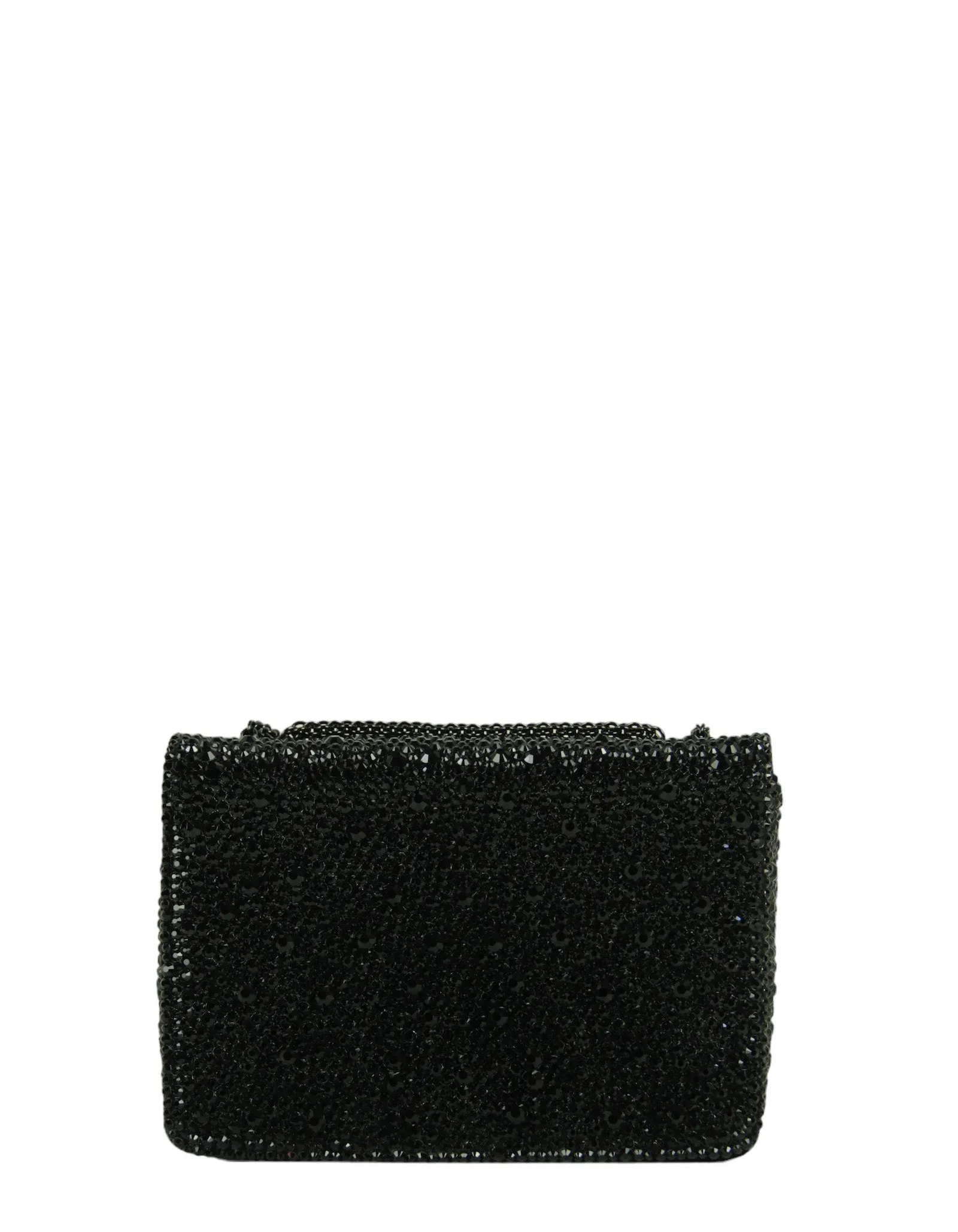 Valentino NWT Black One Stud Crystal-Embellished Bag