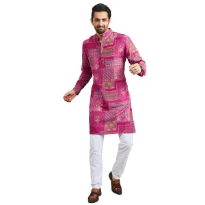 Velvet Rose Pink Kurta