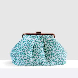 Vine Gold Clasp Purse