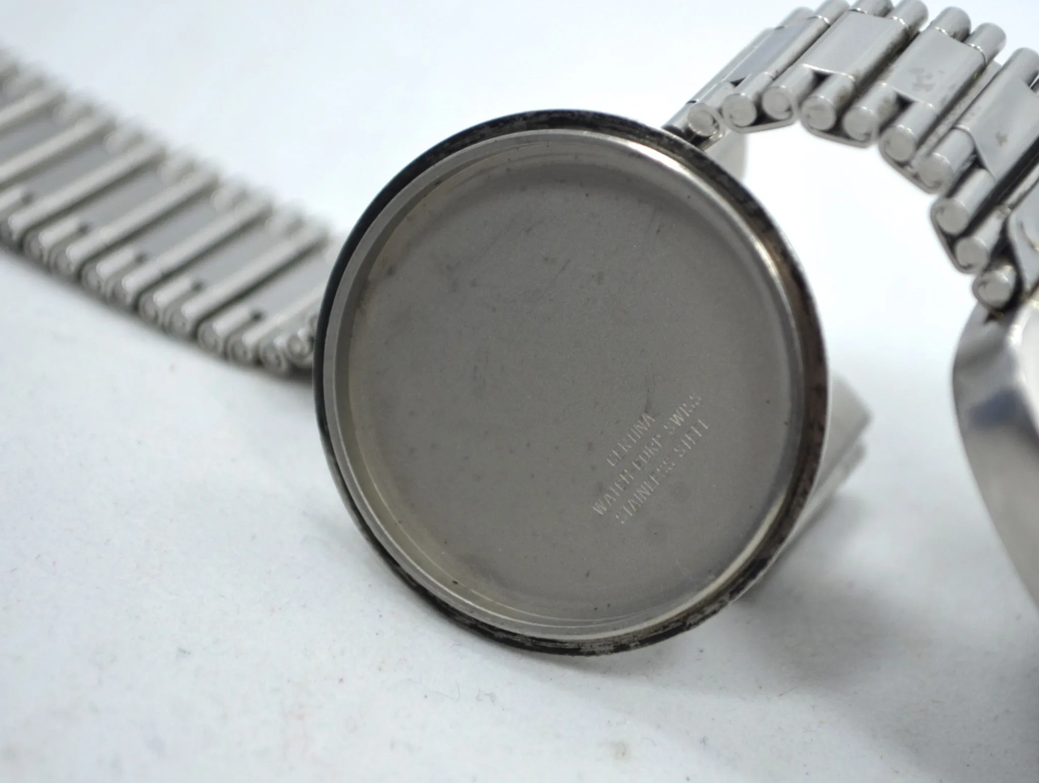 Vintage Certina Chronolympic Regatta Valjoux 728 Chronograph Steel Wristwatch