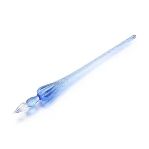 Vintage Glass Dip Dipping Pen Holder