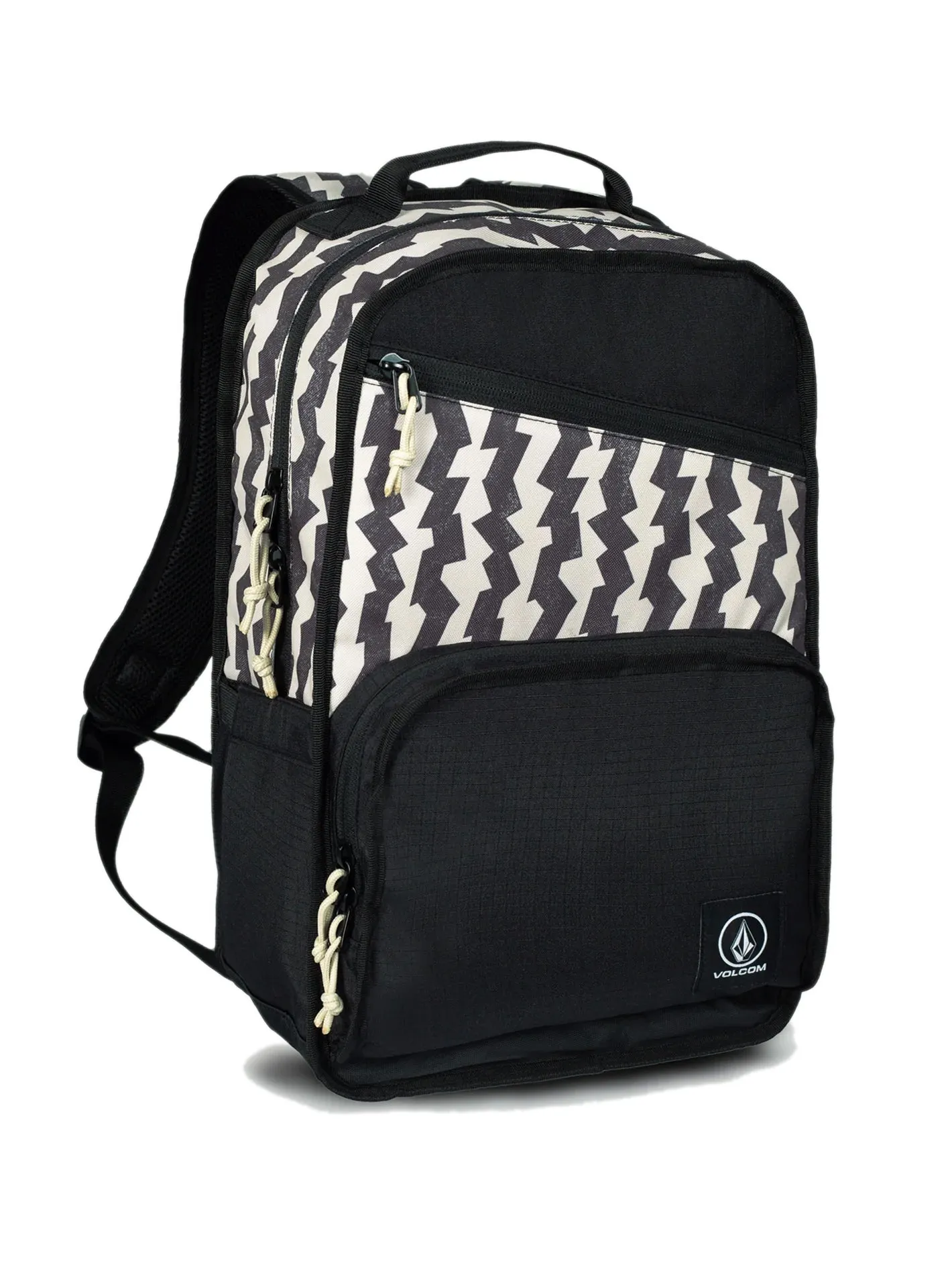 Volcom Hardbound Backpack Black White