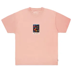 VOLCOM LONGO 3 TEE - SALMON