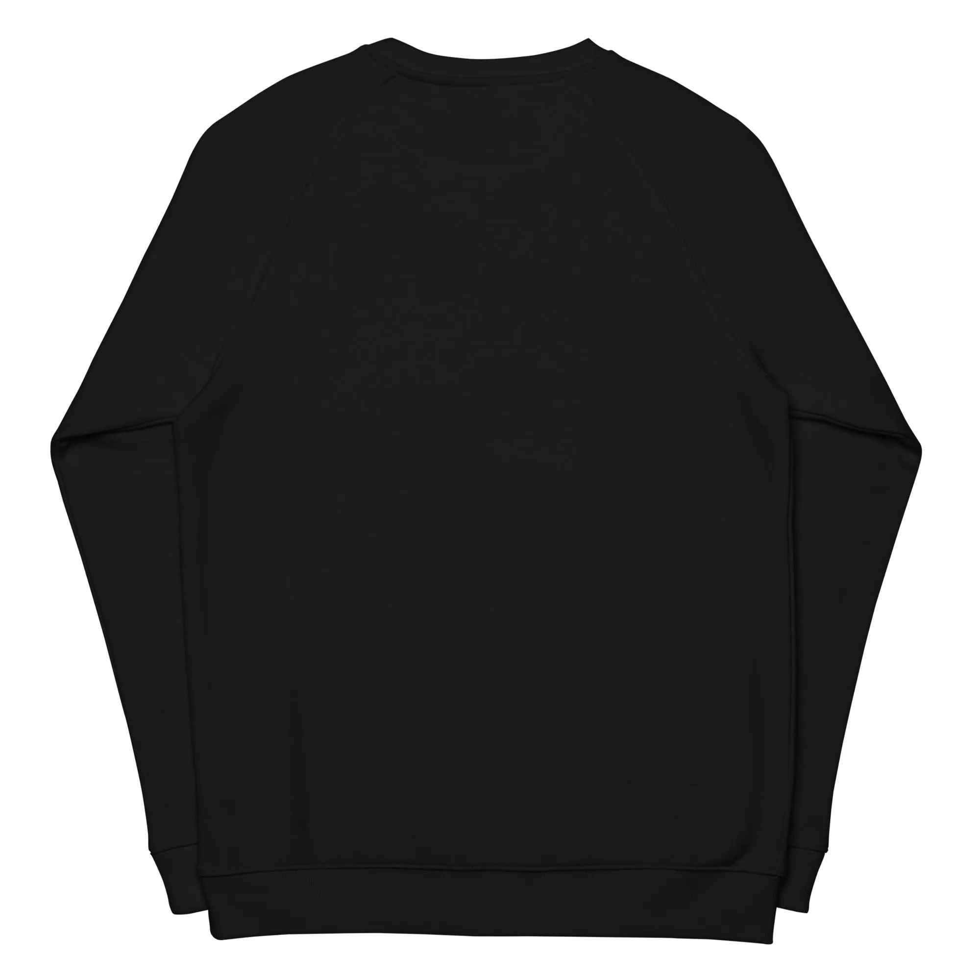 You're a Man, Duh Unisex organic raglan sweatshirt