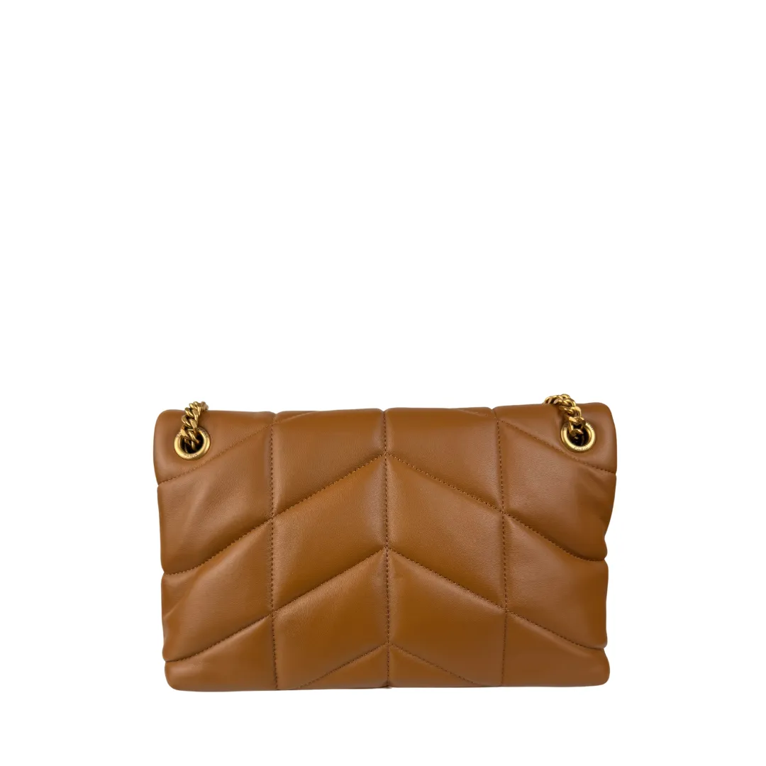 YSL Dark Honey Small Lou Puffer