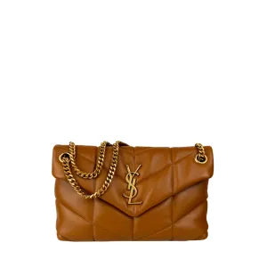 YSL Dark Honey Small Lou Puffer